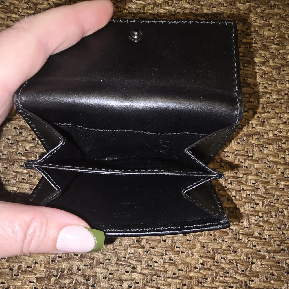 Gucci Black Leather Horse Bit Wallet